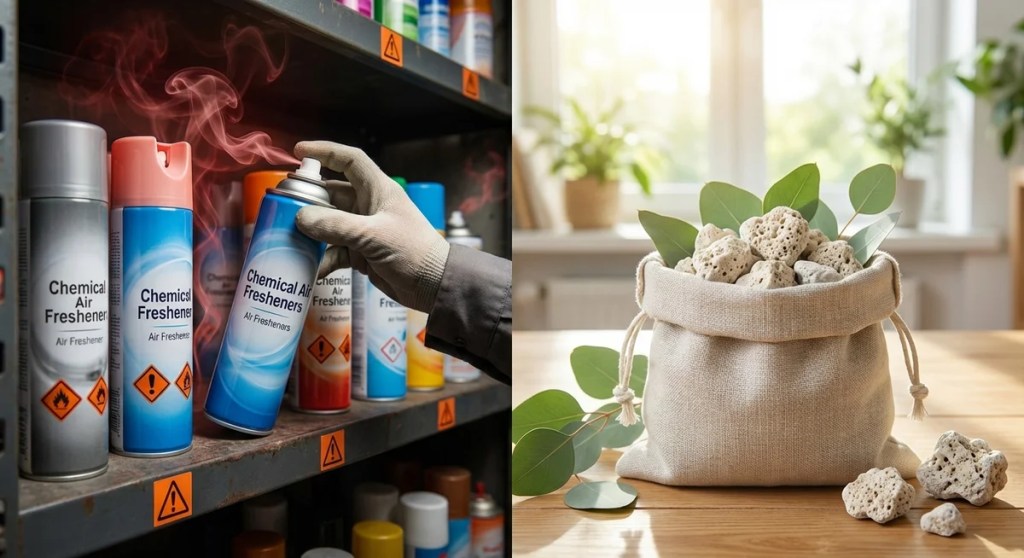 화학 탈취제, 이젠 안심하고 쓰세요! 제올라이트가 답입니다