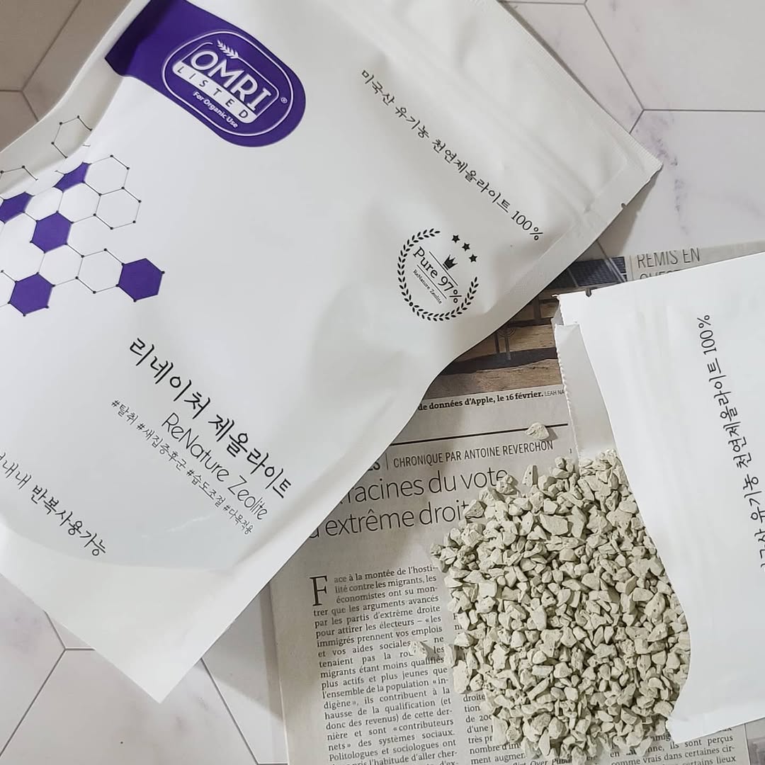 물 속 오염원, 제올라이트로 똑똑하게 관리해요